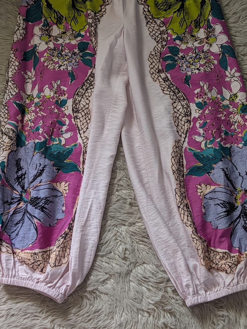 NWT Anthropologie Plenty by Tracy Reese Floral Harem Pants - Picture 4 of 15